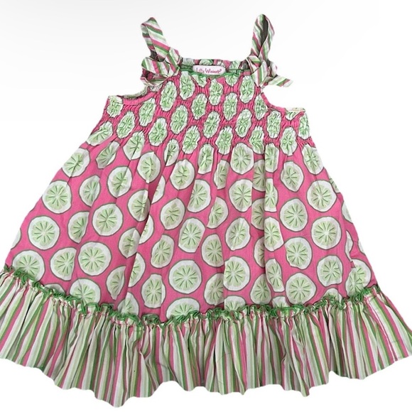 2 Baby Girl Summer Outfits Bubble Dress Diaper Cover Size 12 Months 12-18 Months - Picture 1 of 9